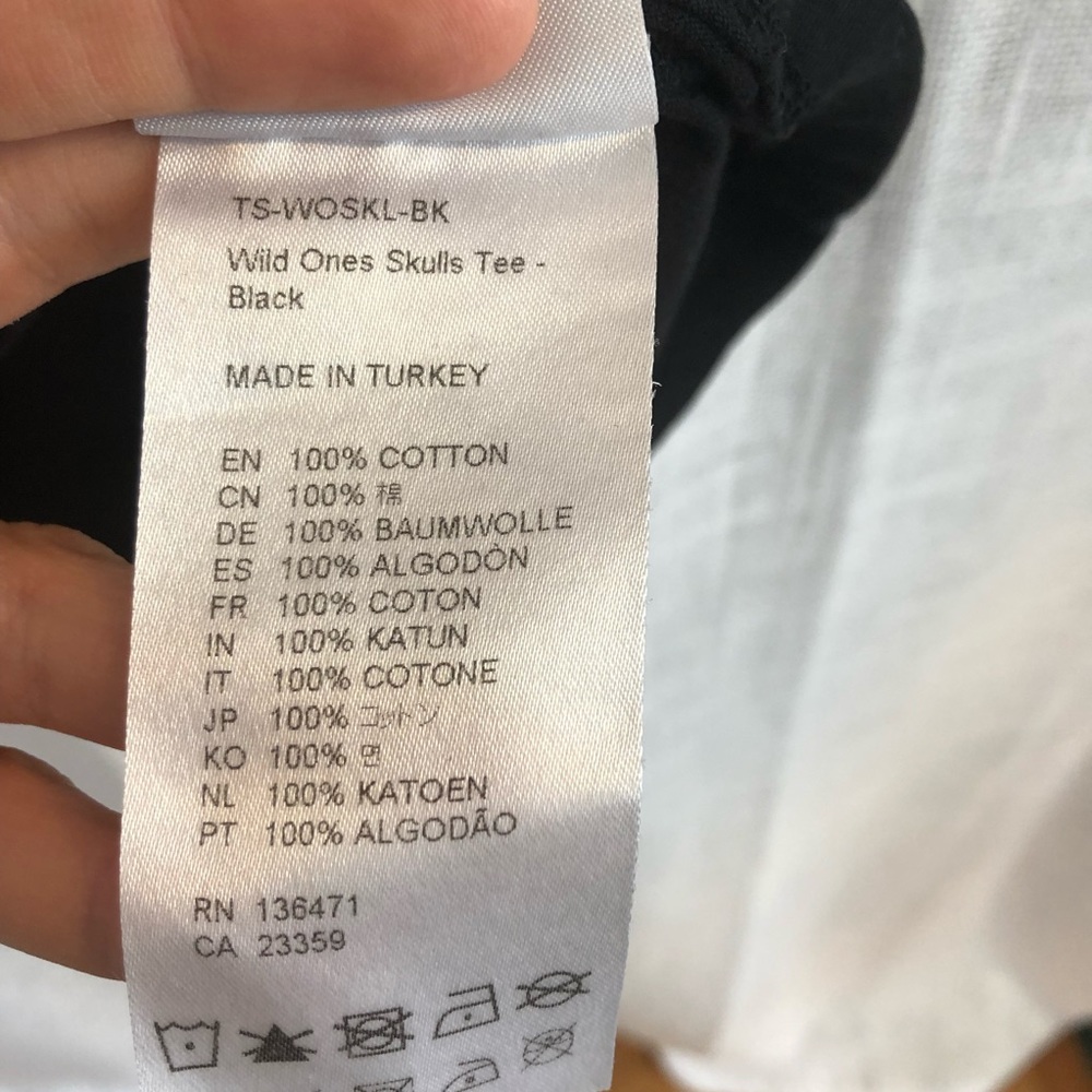 Oversized British Biker Tee - Picture 5 of 5